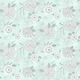 Flower Dream - EM103-MA1 Earth Magic Collection, 100% Cotton Fabric WOF 110cm - 112cm Blue Cherry